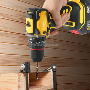 YaJin 21V Ensemble d'outils multifonctions pour la rénovation domestique, compatible avec la batterie <span class=keywords><strong>Makita</strong></span>, perceuse sans fil rechargeable au lithium-ion, kit d'outils - Product Image 5