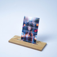 Cartes Haut de Gamme d'Impression Papier Sublimation Personnalisée Anime Coloré Holographique Genshin Impact Cartes de Jeu à Collectionner