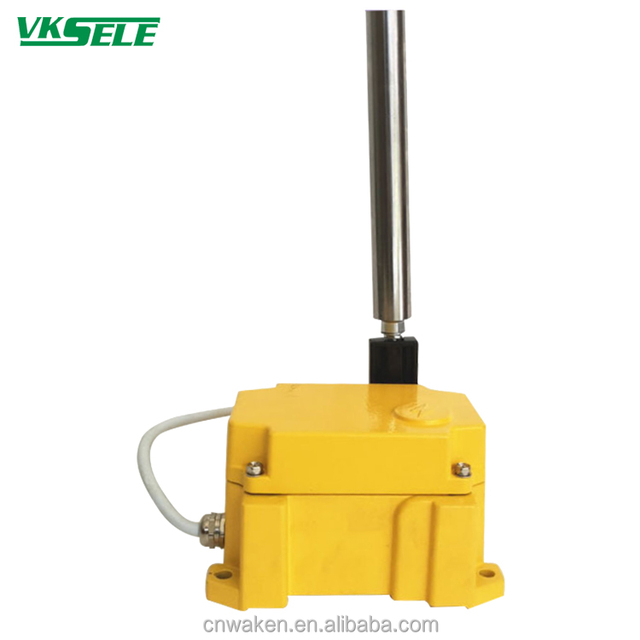 WEIKESEN ROS-2D Industrial Switch AC/DC 24-380V 1NO1NC/2NO2NC Square Run-off Switch NEMA4 IP65 3-Pole Aluminum Alloy 10A