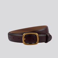 Ceinture Yonger, accessoire de mode, ceinture classique en jean, ceinture en cuir véritable pour femmes