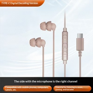 Nuevos Auriculares Intrauditivos con Cable TIPO-C, Decodificación Digital de 384K, TPE/Silicona, Cable de 1.2m, para Dormir de Lado, Sin Presión, Reducción de Ruido - Product Image 6