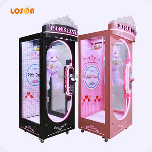 Yüksek kaliteli eğlence pembe tarih kesim ödülü kapalı atari makinesi otomat oyuncaklar peluş jetonlu oyunlar - Product Image 4