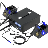 ATTEN MS-900 Système de réparation 4 en 1 : Station de retravaillage à air chaud, Fer à souder, Pistolet à dessouder à aspiration, Stylo de récupération d'étain, Station de dessoudage