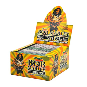 Custom Style Classic <b>Rolling</b> Paper 110mm Width White Bobbin Square Shape 33 Leaves Booklet 40 Pcs/Pack B-King Size - Product Image 1