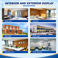 Rumah Modular Pabrikasi, Rumah Prefab Mini, Kabin Kontainer, Unit Apartemen Modular, Akomodasi Sementara untuk Penggunaan Staf Perkemahan