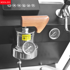 Xeoleo thương mại một đầu 1 + 4L nồi hơi kép pha cà phê 3000W Máy pha cà phê Espresso 9bar bơm quay Máy pha cà phê tự động - Product Image 4