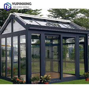 Cortile Villa terrazza giardino isolamento <span class=keywords><strong>camera</strong></span> sole su misura <span class=keywords><strong>ponte</strong></span> rotto porte e finestre in alluminio temperato - Product Image 4