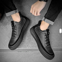 Nouvelles Chaussures Décontractées en Cuir Respirantes pour Hommes – Baskets et Mocassins Tendance