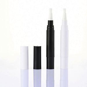 Tubos vacíos de 2ML, 3ML, 5ML para brillo labial, aceite para cutículas, esmalte de uñas, con aplicador giratorio de plástico y cepillo - Product Image 3