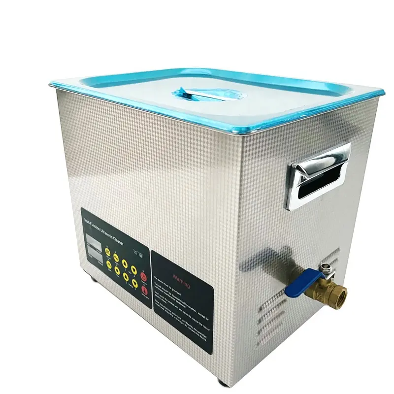 30L 600W di potenza industriale pulitore ad ultrasuoni 304 serbatoio in acciaio inox nuovo stato combustibile elettrico processo di pulizia dell'acqua calda