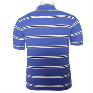 เสื้อโปโลแคมป์เดวิดคอปกลายทางพิมพ์โลโก้ - Product Image 5