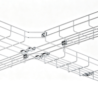 Panier en treillis métallique en acier inoxydable SS316 pour la pose de câbles industriels dans les environnements côtiers et chimiques