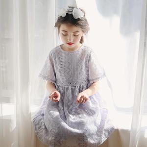 Vestidos de Verano para Niñas, Estilo Churidar, Color Blanco Ángel, Hasta la Rodilla, de Guangzhou, China - Product Image 3