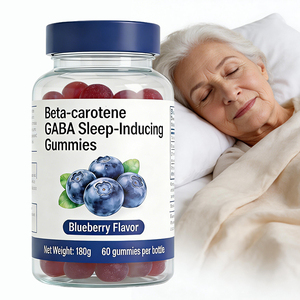 Extracto de Avena, Extracto de Zanahoria, Betacaroteno, GABA, Gomitas para Dormir, para Personas con Insomnio y Sueño Profundo - Product Image 1