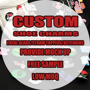 Fabrieksdirect, gratis samples, aangepaste logo's, ontwerpers, voorraad catalogus, PVC schoenstickers, gespen, EVA klomp <span class=keywords><strong>charms</strong></span>, accessoires, decoraties - Product Image 1