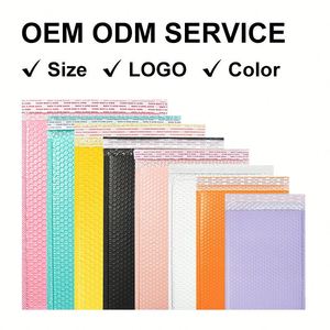 Packaging Bubble Bag Hands Plastic <b>Envelope</b> Poly Mailing Bags Polly Mailers With Handle - Product Image 6