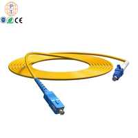Jumper Serat Optik LC SC Single-mode OS2, Jumper SC/APC, Cocok untuk Kabel Komunikasi FTTH