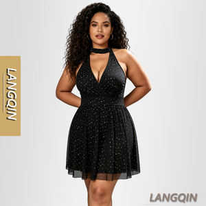 Conjunto de Fajas Moldeadoras Elegantes y Ligeras para Mujer, Tallas Grandes, OEM Personalizado, Transpirables, con Dobladillo de Encaje Fino, de Cintura Alta, para Uso Diario Casual - Product Image 1