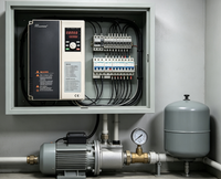 Variateur de fréquence Easydrive GT200 monophasé/triphasé 220V/380V 15kW/22kW/35kW/75kW à contrôle vectoriel AC 0-550Hz RS-485 pour moteur et compresseur