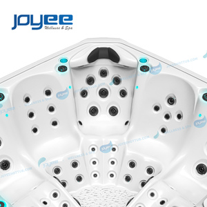 JOYEE Jacuzzi <span class=keywords><strong>de</strong></span> Haute Qualité, Fabricant OEM, Jacuzzi Balboa Villa Relaxant pour Jardin Familial, 5 Personnes, Hydrothérapie, <span class=keywords><strong>Spa</strong></span> Élégant - Product Image 3
