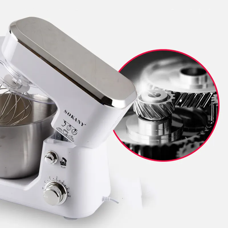 Mezclador de masa para 4L 5L 8L 10L 12L soporte eléctrico 3 en 1 procesador de alimentos Bbread Maker máquina comercial pan espiral precio