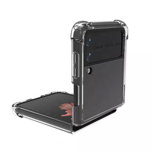 Étui de protection transparent premium HeroShieldz pour Z <span class=keywords><strong>Flip</strong></span> <span class=keywords><strong>3</strong></span>/Z <span class=keywords><strong>Flip</strong></span> <span class=keywords><strong>4</strong></span>, PC+TPU, antichoc, ultra fin, design sportif avec cadre surélevé - Product Image 1