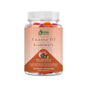 High Quality Vitamin D3 Gummies with Total Carbohydrate Powerful Body Cleanse Immune Supports Bone and Muscle Gummies - Product Image 1