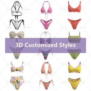 Maillots de bain OUTPACE, vêtements de plage, ensembles de micro-bikinis pour femmes en vente, maillots de bain personnalisés pour femmes - Product Image 3