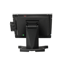 Caisse enregistreuse informatique 15'' Système POS Distributeur automatique PC électronique Écran tactile capacitif Tout-en-un