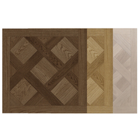 Lantai Laminasi Pola Versailles Prancis Berkualitas Tinggi AC4 Tahan Aus HDF Pemasangan Klik 8mm 12mm