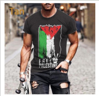 Meilleur prix, t-shirt Palestine 100% coton, imprimé personnalisé, t-shirt FREE Palestine GAZA, maillot de football pour hommes et enfants