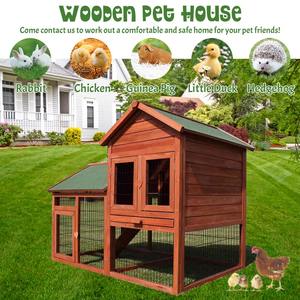 In magazzino grande gabbia di pollo all'aperto Hutch al coperto a buon mercato In legno pollaio - Product Image 6