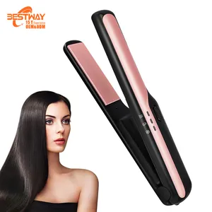 Korea Five Speeds Straightening Set 2 In 1 Titanium Rebonding Treatment Magic Ionic Silver Bullet Hair Straightener