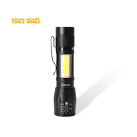 Senter Taktis Mini LED DINGQI Antarmuka Android Senter Mini Isi Ulang
