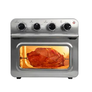 28l forno ad aria inossidabile 30l forno digitale senza olio forno 360 gradi girarrosto