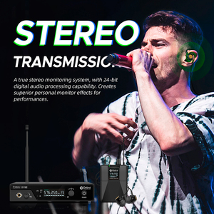 Hệ thống tai nghe không dây stereo 1 kênh di động Debra ST-102 dành cho sân khấu và phòng thu âm - Product Image 6