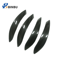 Poignée intérieure en fibre de carbone pour BMW, garniture intérieure, adaptée à la série 3 F30 F35 série 4 F32 f33 f36