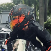 Casques de moto intégraux personnalisés pour motocross, avec double visière de sécurité, par un fabricant en gros Dot Unique