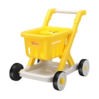 Chariot de marche pour tout-petits, jouet chariot de courses de simulation, aide à la marche pour bébé pour jouer à la maison