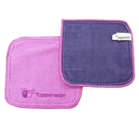 Tupperware torchon en microfibre carré réutilisable pour cuisine jardin utiliser chiffon de nettoyage polyvalent Friction enlever la saleté vernis