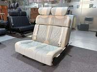 Siège de voiture de luxe personnalisé YLB, pliable en 3 sections, avec fonction lit, en cuir, pour camping-car, MPV, SUV, fourgonnette