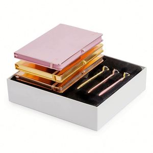 Beautiful Custom Leather A5 <b>Journal</b> Box Set for Women and Girls-Gift - Product Image 1