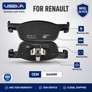 USEKA GA4599 410602581R 410609646R Plaquettes de frein avant de haute qualité pour Renault Clio IV Twingoo III <span class=keywords><strong>Logan</strong></span> II pour <span class=keywords><strong>DACIA</strong></span> - Product Image 2