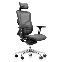 Meilleure vente chaise de direction confortable chaise ergonomique de bureau en maille avec support arrière et siège coulissant pour mobilier de bureau