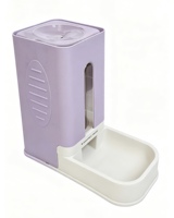 Distributeur automatique d'eau et de nourriture pour animaux de compagnie, double bol, station d'alimentation, fontaine à eau pour chat