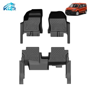แผ่นรองพื้นรถยนต์ KQD TPE 5D สำหรับ Ford Transit 2023 ป้องกันเต็มพื้นที่ กันน้ำ พรมปูพื้นรถยนต์ - Product Image 1