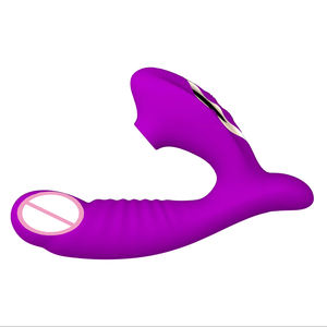 Vrouwen Vibrator Seksspeeltje Dildo 'S Koppel Lesbische Vrouwelijke Masturbatie Apparaat Zuigende Shaker 10 Frequentie Massager Stimulerende Orgasmes - Product Image 1