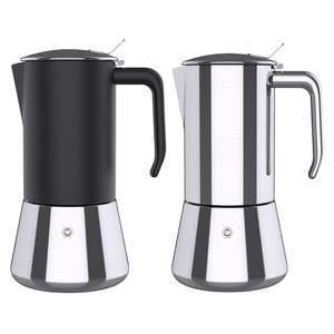 Cafetière <span class=keywords><strong>à</strong></span> moka en acier inoxydable Cafetière <span class=keywords><strong>à</strong></span> espresso pour cuisinière Cafetière <span class=keywords><strong>italienne</strong></span> Percolato <span class=keywords><strong>Machine</strong></span> <span class=keywords><strong>à</strong></span> <span class=keywords><strong>café</strong></span> moka pour <span class=keywords><strong>induction</strong></span> - Product Image 1