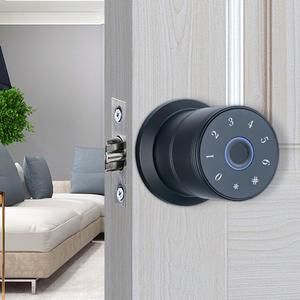 Tombol pintar sidik jari, kunci pintu <span class=keywords><strong>digital</strong></span> sidik jari Anti tergelincir kata sandi, tombol pengunci tuya untuk pintu interior - Product Image 2