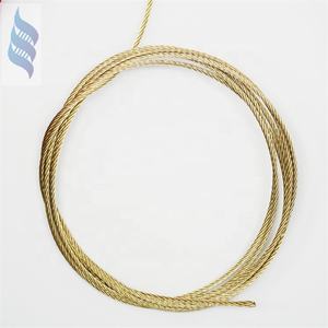 Copper Plated Wire Saw Wire Rope 6*19 + iwrc-4.9mm Cutting Diamond Marble - Product Image 2